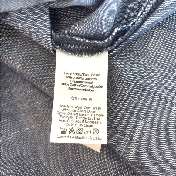 NWT- DKNY 100% Cotton Sleeveless Dress - Picture 9 of 9